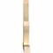 Ekena Millwork Saratoga Rough Sawn Timber Gable Bracket, Douglas Fir, 84"W x 56"H x 6"D x 6"F, 16/12 Pitch GBW084X56X0606SAR00RDF - alternate 3